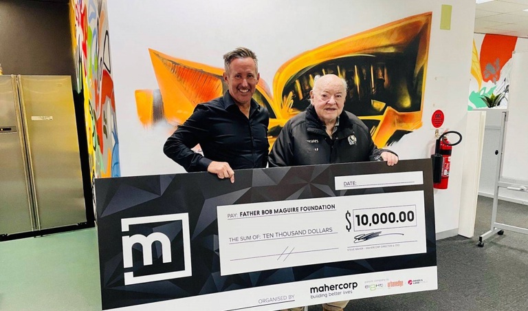 Father Bob - $10,000 Donation
